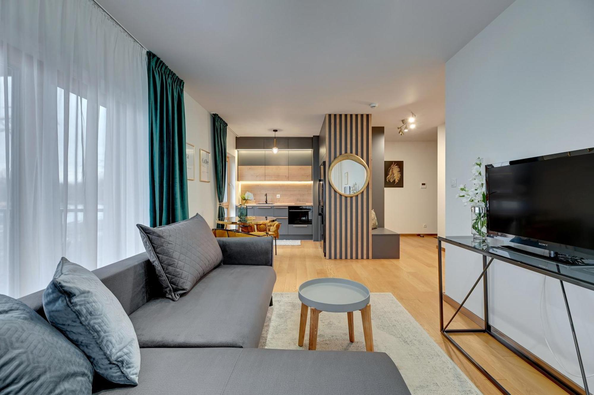 Nadmotlawie Riverside - Sauna, Gym & Parking By Downtown Apartments Danzica Esterno foto