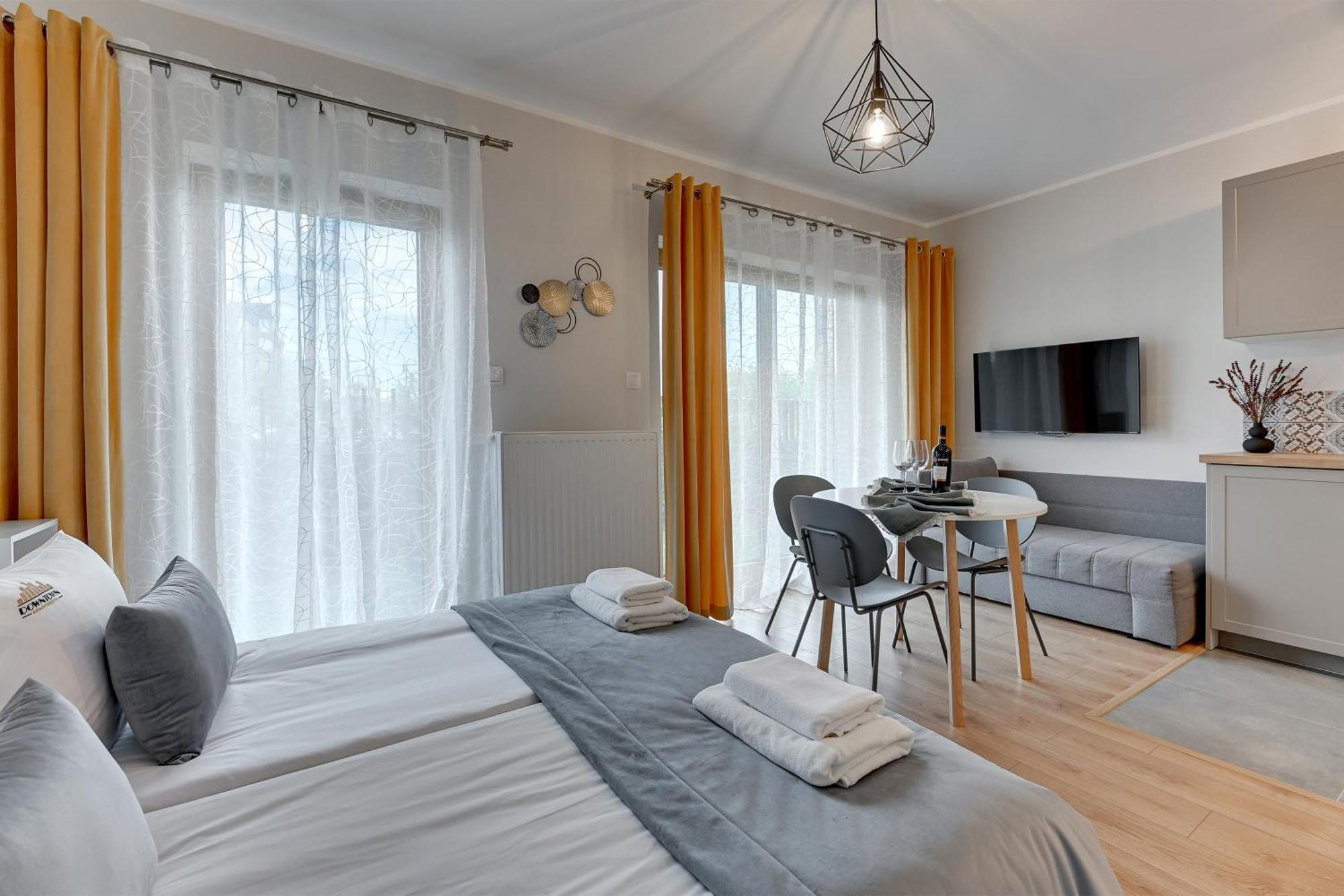 Nadmotlawie Riverside - Sauna, Gym & Parking By Downtown Apartments Danzica Esterno foto
